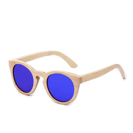 Boho Style Natural Bamboo Frame Women's Sunglasses - wnkrs