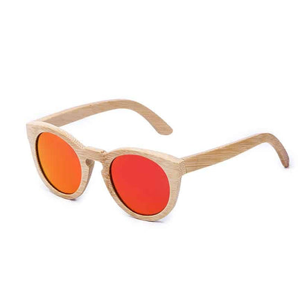 Boho Style Natural Bamboo Frame Women's Sunglasses - wnkrs