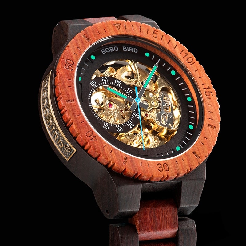 Men's Mechanical Wooden Watches