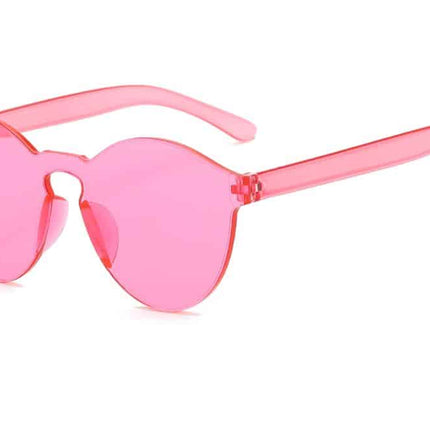 Transparent Plastic Sunglasses for Women - wnkrs