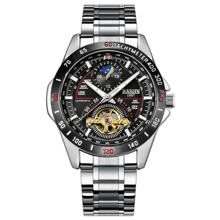 Men's Watch with Leather Band - wnkrs