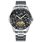 silver-black-blue
