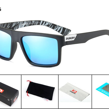 Dubery Polarised Pilot Sunglasses - wnkrs