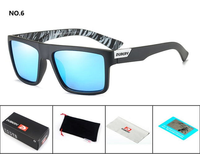 Dubery Polarised Pilot Sunglasses - wnkrs