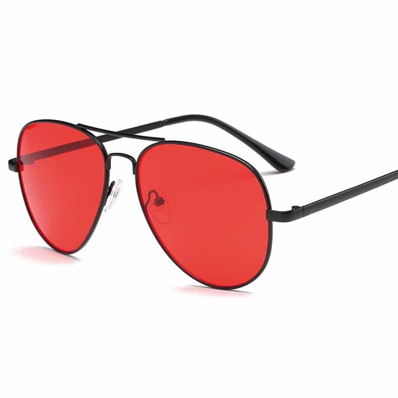 Retro Unisex Aviator Sunglasses