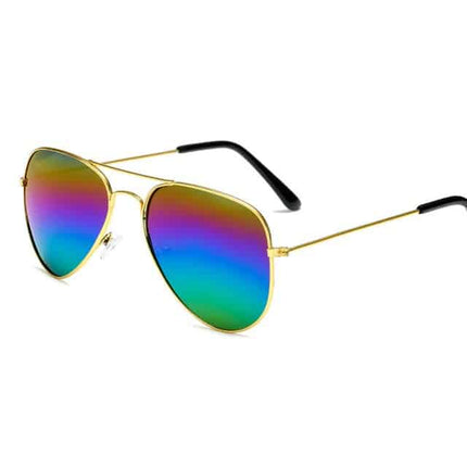 Retro Unisex Aviator Sunglasses - wnkrs