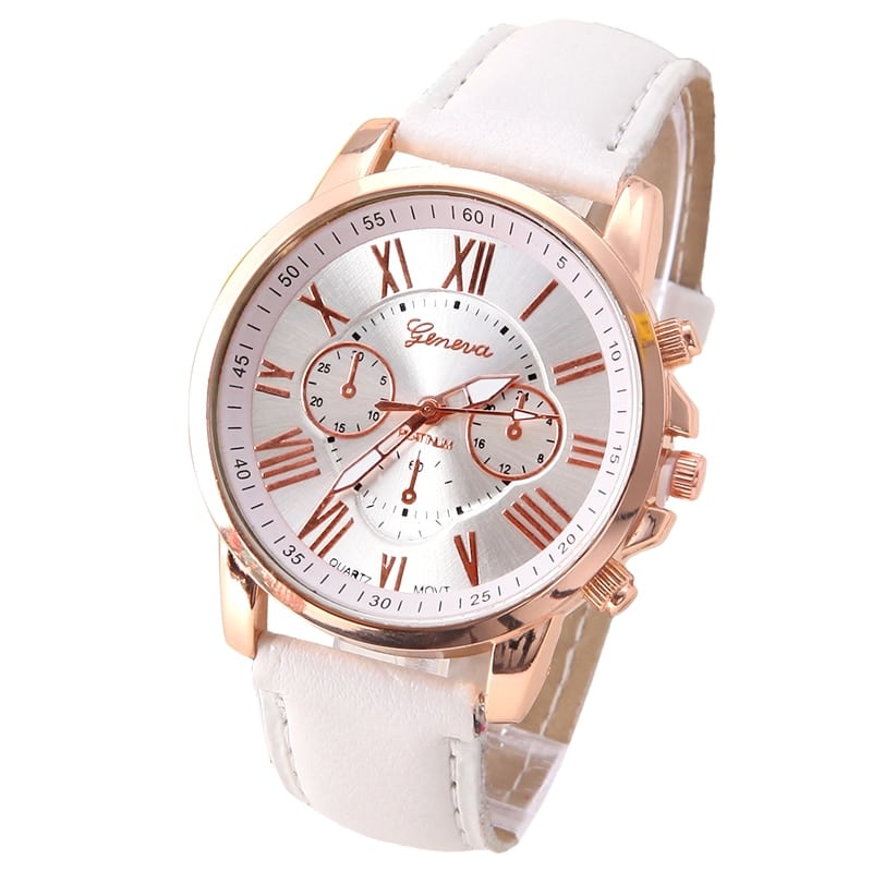 PU Leather Wristwatches