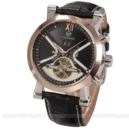 Men's Flywheel Mechanical Watch - wnkrs