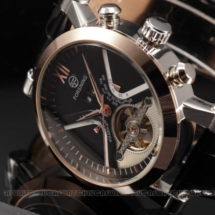 Men's Flywheel Mechanical Watch - wnkrs