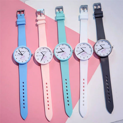 Cute UnicornPatterned Quartz Wristwatches - wnkrs