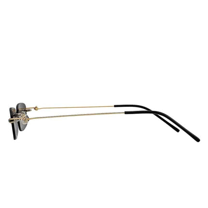 Men's Rimless Rectangle Sunglasses - wnkrs