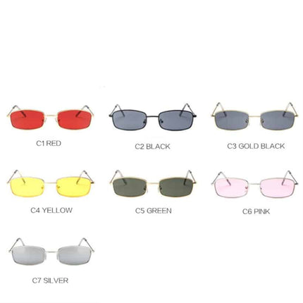 Multicolor Lenses Metal Sunglasses - wnkrs