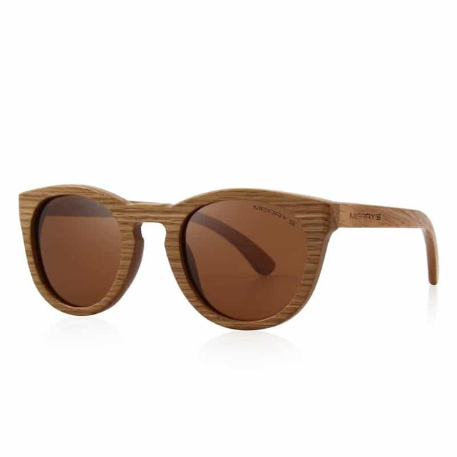 Retro Polarized Wooden Sunglasses - wnkrs