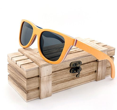 Men's Wooden Sunglasses