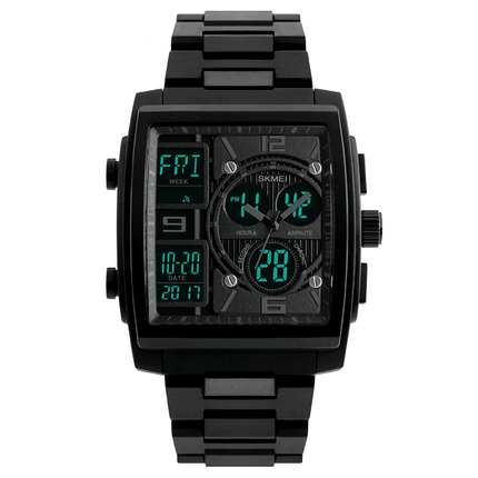 Electronic Dual Display Watches for Men - wnkrs