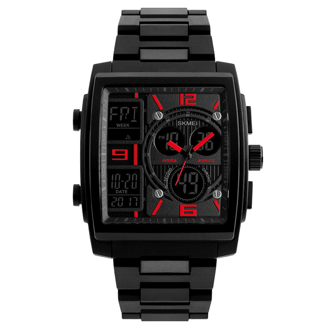 Electronic Dual Display Watches for Men - wnkrs