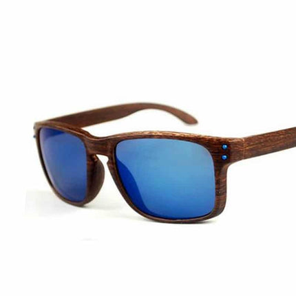Sunglasses for Men with Wood Patterned Frame - wnkrs