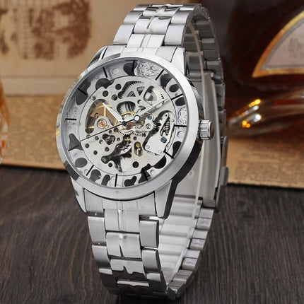 Men's Luxury Mechanical Full Stainless Steel Watches - wnkrs