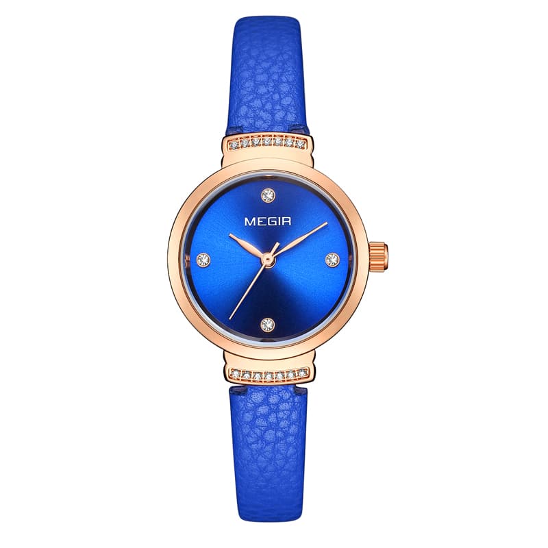 Women's Matte Leather Strap Watches