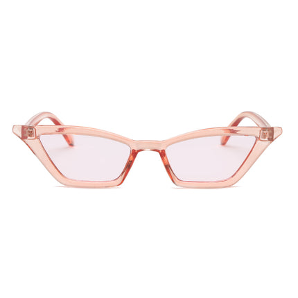 Women's Retro Style Colorful Sunglasses with Colorful Lenses - wnkrs