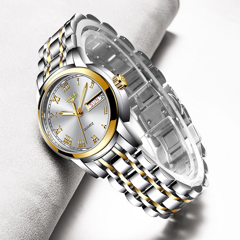 Women's Luxury Stainless Steel Bracelet Watches