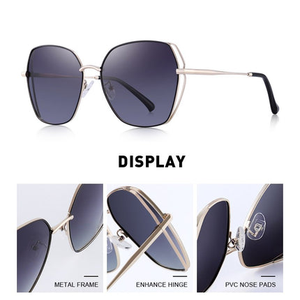 Women's Square Polarized Sunglasses - wnkrs