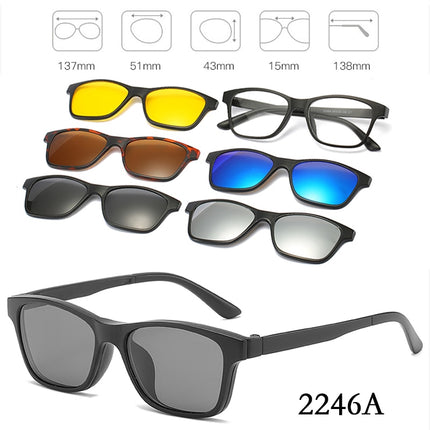 Polarized Optical Magnetic Sunglasses - wnkrs