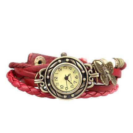 Women's Retro Style Multi-Layer Bracelet Watch - wnkrs