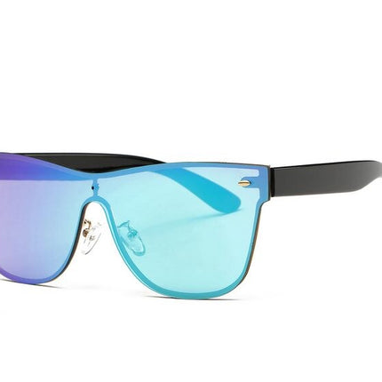 Women's UV-Protective Mirrored Shield Sunglasses - wnkrs