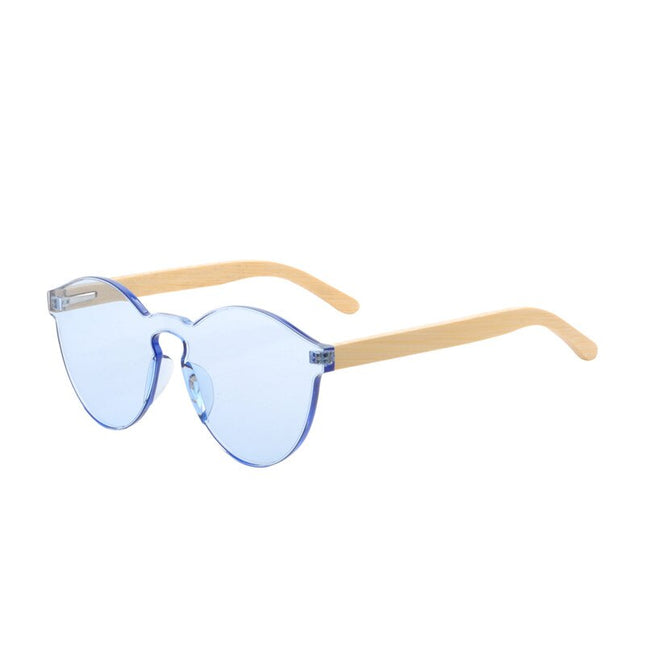 Women's Glasses with Wooden Frame - wnkrs