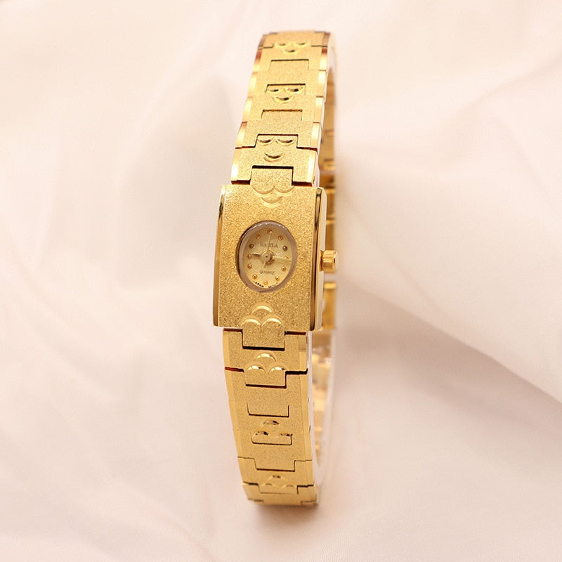 Women's Sand Gold Style Bracelet Watch