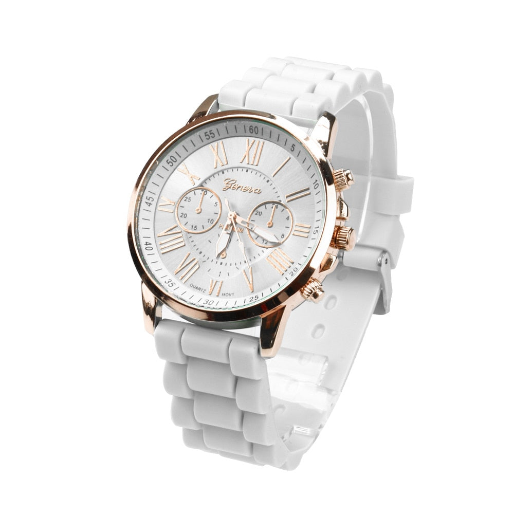 Women's Roman Numerals Quartz Watch