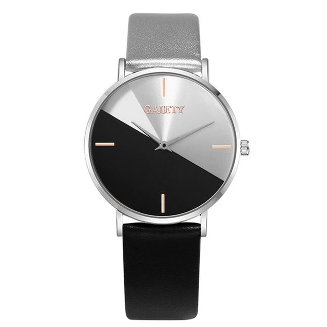 Women's Watch with Leather Band - wnkrs