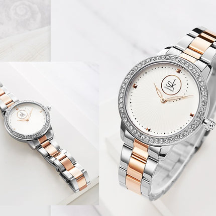 Women's Crystal Dial Quartz Watches - wnkrs