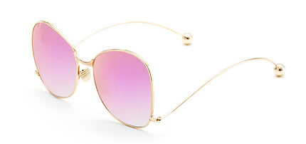 Fashion Round Mirror Sunglasses - wnkrs
