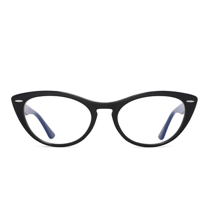 Women's Anti-Blue Light Small Cat Eyeglasses - wnkrs