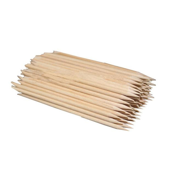 Set Orange Wood Stick for Nail Cuticle - wnkrs