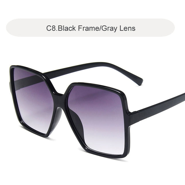 Women's Oversized Gradient Sunglasses - wnkrs