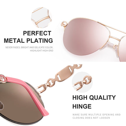 Women's Glam Aviator Sunglasses - wnkrs