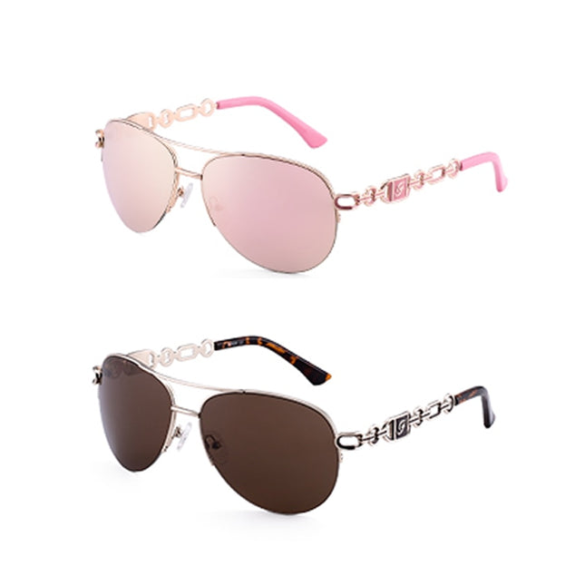Women's Glam Aviator Sunglasses - wnkrs