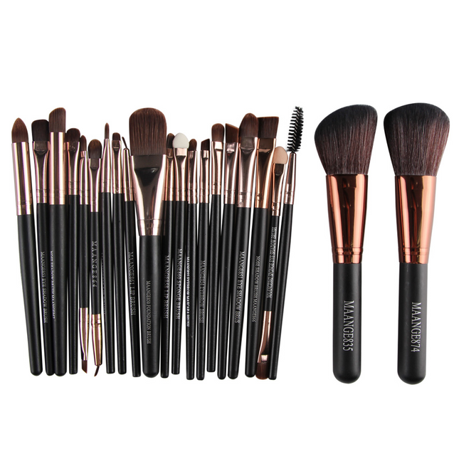 22 Pieces of Cosmetic Make up Brush - wnkrs