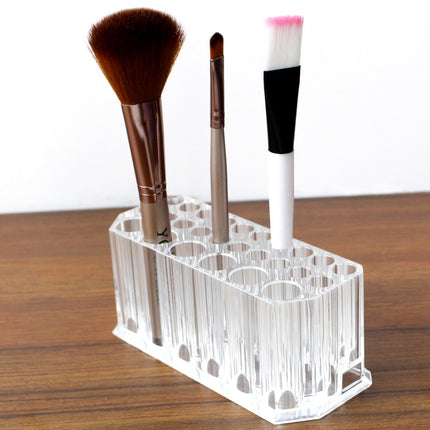 26 Grids Transparent Makeup Brush Organizer - wnkrs