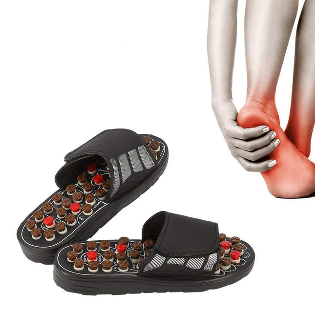 Adjustable Foot Acupuncture Massage Slippers - wnkrs