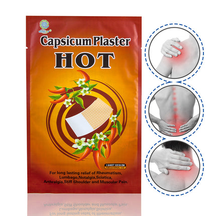 Adhesive Pain Relief Capsicum Patches Set - wnkrs