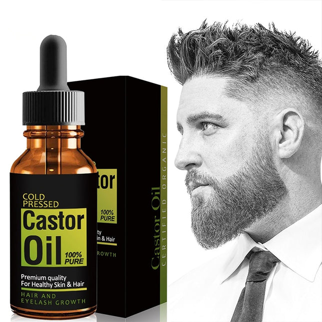 Beard Hair Growth Castor Oil - wnkrs