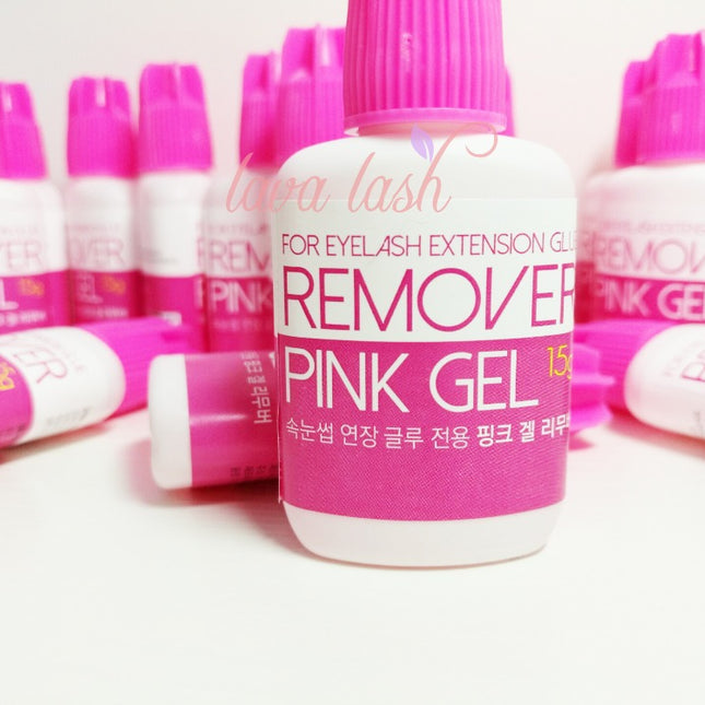 Pink Gel Remover For Eyelashes - wnkrs