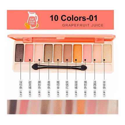 10 Colors Matte Eyeshadow Palette - wnkrs