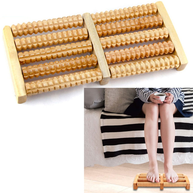 Wooden Foot Roller Massager - wnkrs