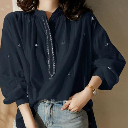 Women's Puff Sleeved Blouse - Wnkrs