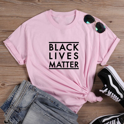 Black Lives Matter Printed T-Shirt for Women - Wnkrs